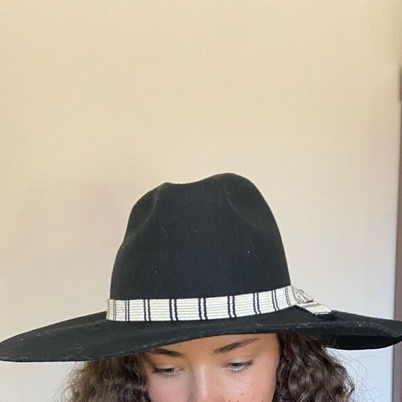 Brixton Leigh Felt Fedora Hat Size M main image 2